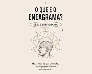 Teste do Eneagrama: diagrama com os 9 tipos de personalidade